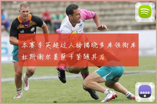 本赛季英超过人榜揭晓多库领衔库杜斯谢尔基萨卡紧随其后